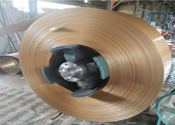 ASTM 1250mm PVDF Painted Steel Coil As Wall Material